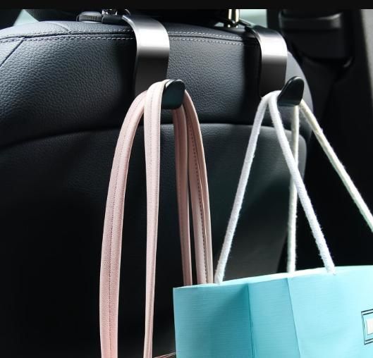 Car-Mounted Hidden Hooks for Car Headrests (Pack of 4)